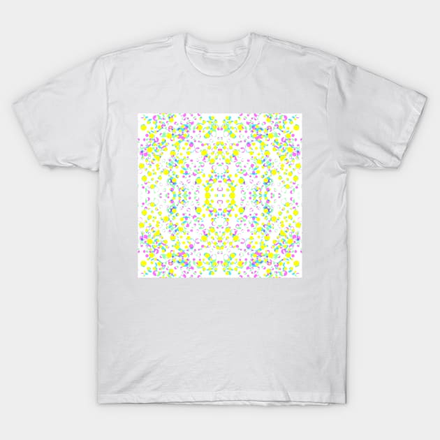 Abstract Repeating Blobs Of Color T-Shirt by dianecmcac